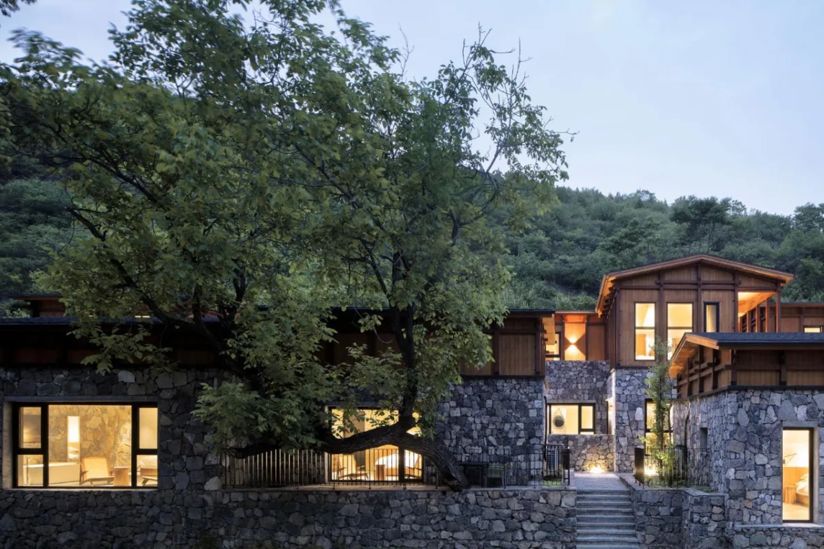 BIM建筑|隐北野奢酒店 / Penda China