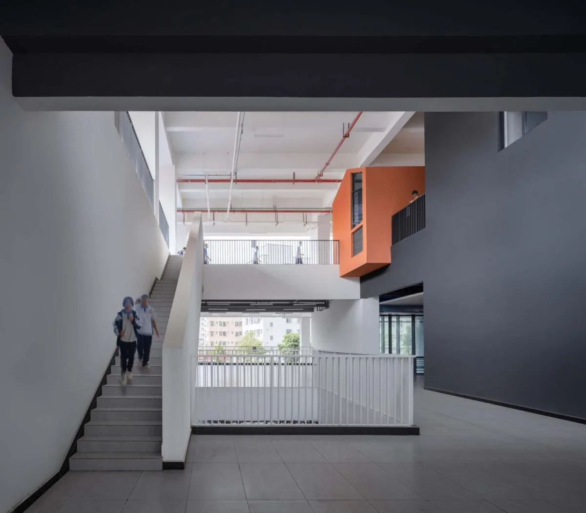 BIM建筑|深圳市龙华区行知中学 / 筑博设计-联合公设