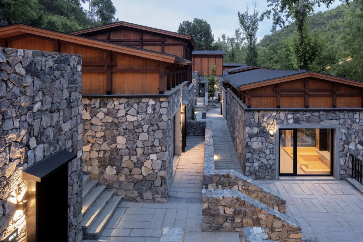 BIM建筑|隐北野奢酒店 / Penda China