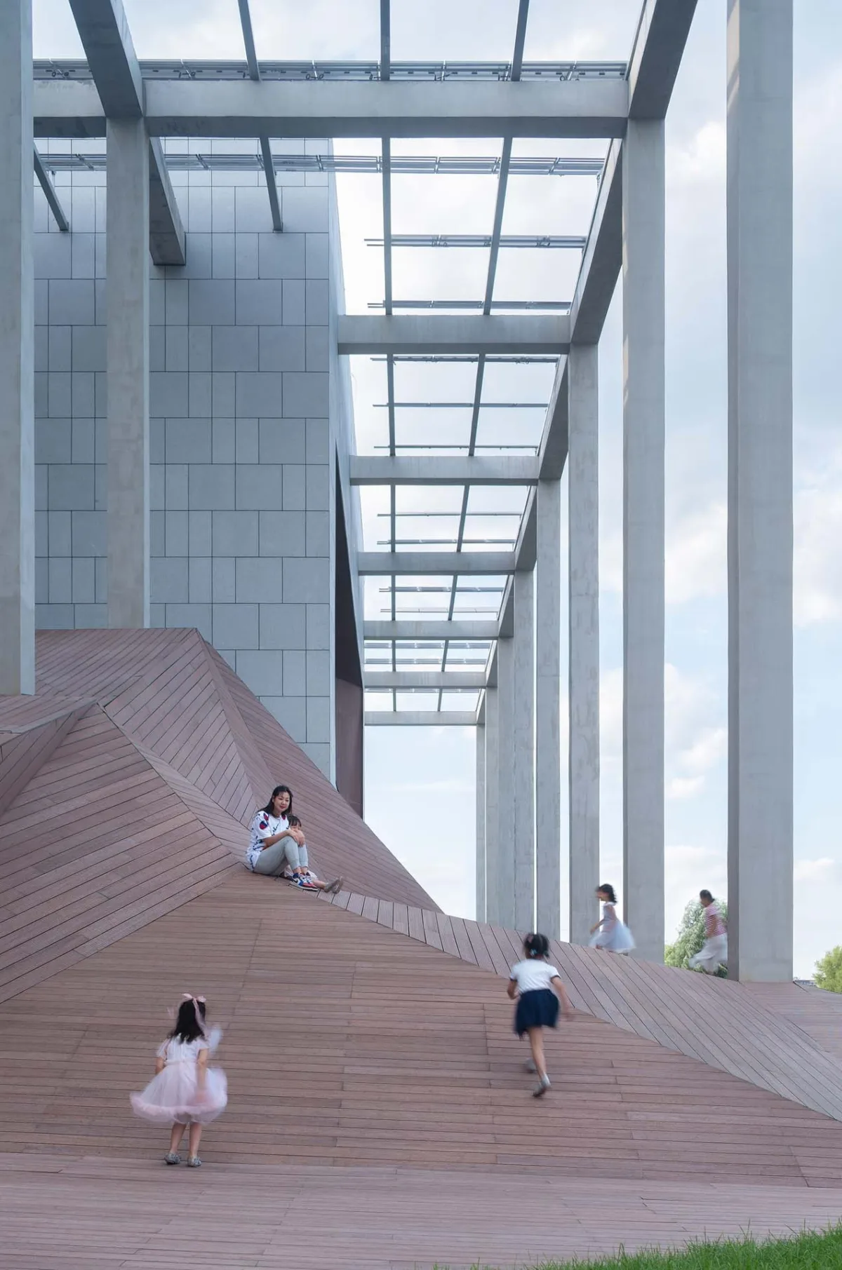 BIM建筑|白沙岛金融生态小镇社区中心 / URBANUS都市实践