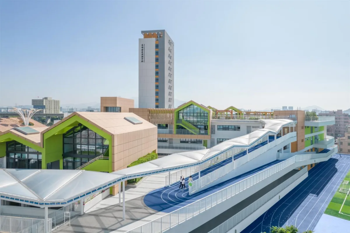 BIM建筑|深圳市坪山区东部湾区实验学校 / 申都设计