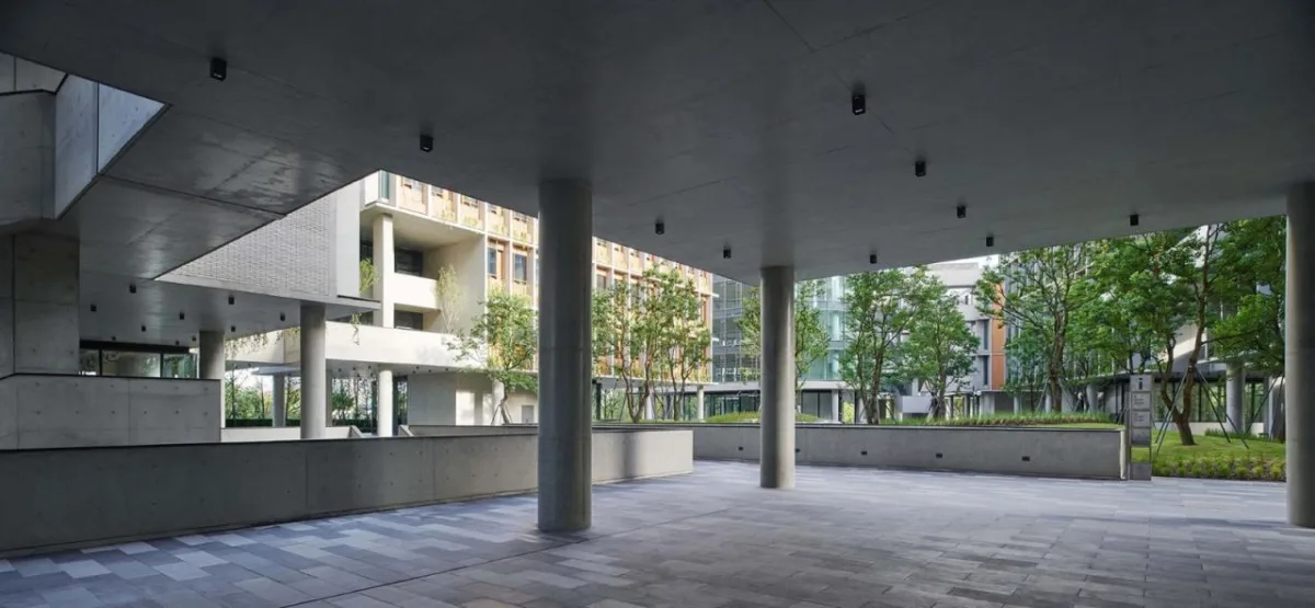 BIM建筑|成都麓湖漂浮总部办公楼 / 直向建筑