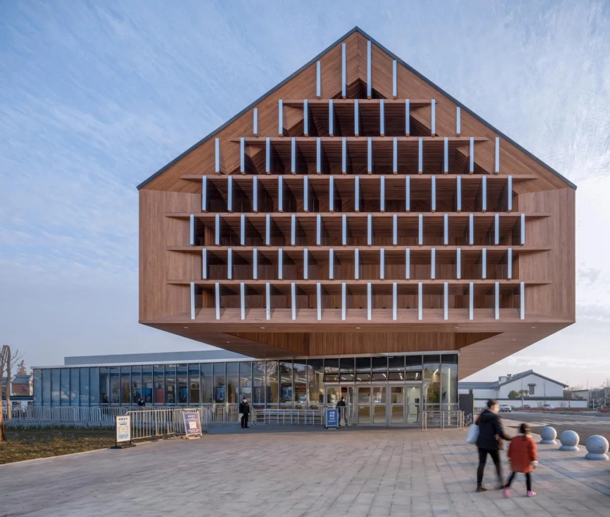 BIM建筑|朱家角游客服务中心 / 无样建筑工作室