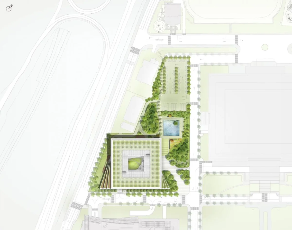 BIM建筑|国会通信大楼 / HAEAHN Architecture