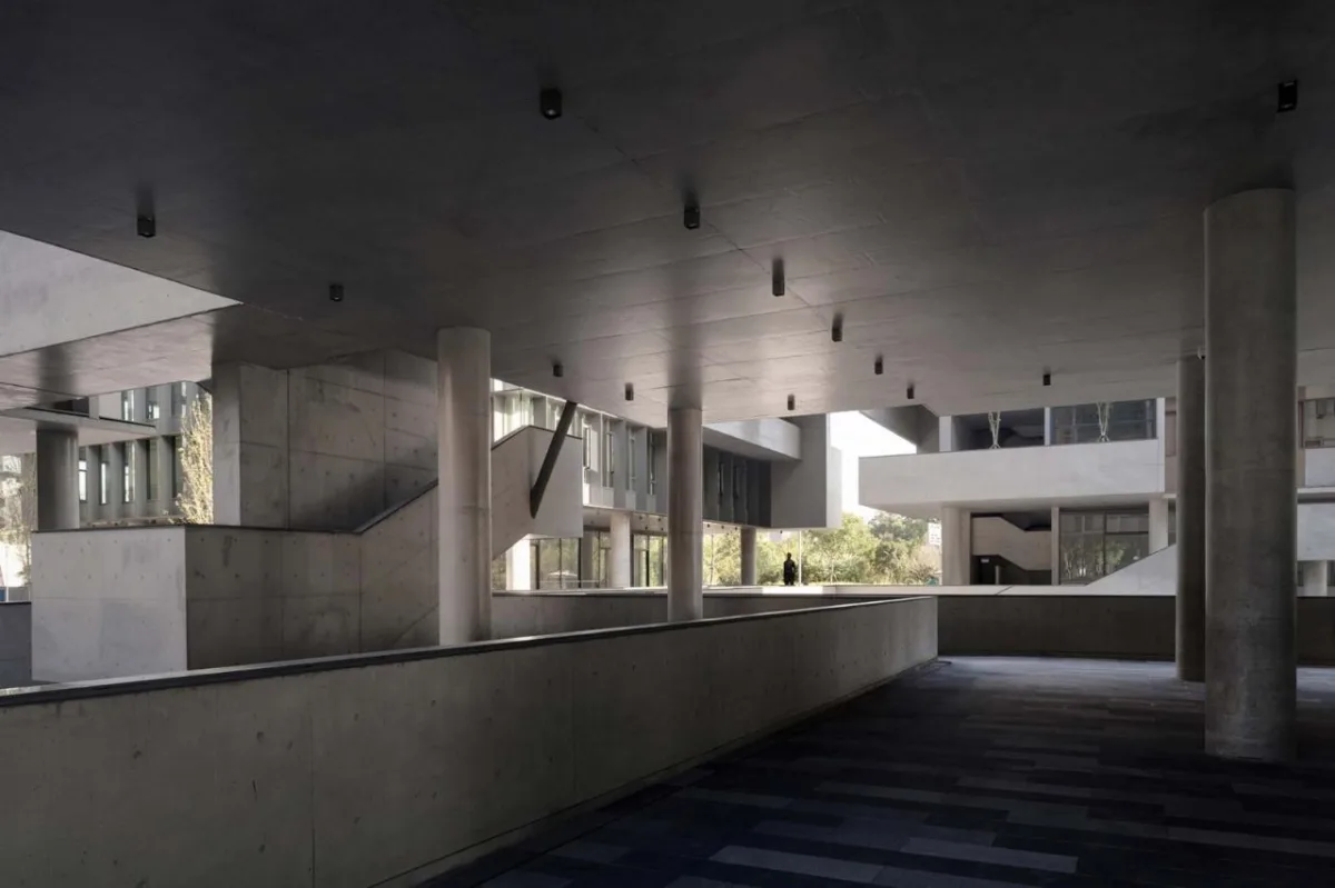 BIM建筑|成都麓湖漂浮总部办公楼 / 直向建筑