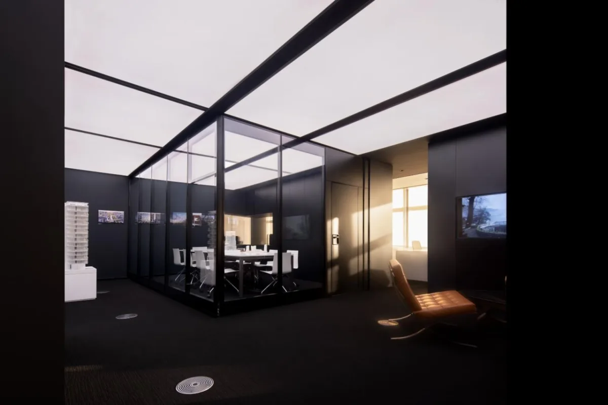 BIM建筑|设计师办公室： 黑白容器 / line+建筑事务所