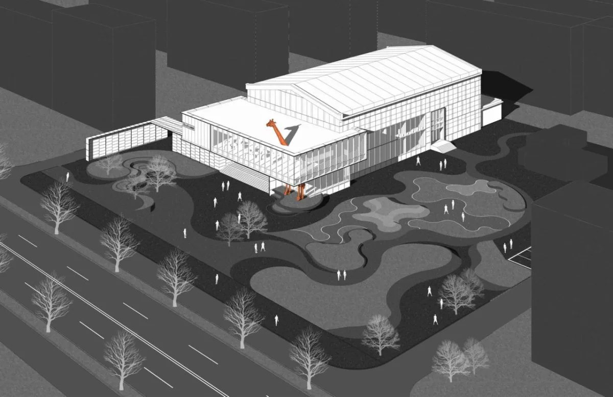 BIM建筑|城市赋新，打造市民的欢享天地 —职工俱乐部更新改造 / PTA上海柏涛