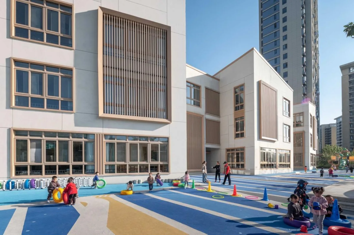 BIM建筑|活力内核构筑迷你城池｜国科温州第一幼儿园 / 成执设计