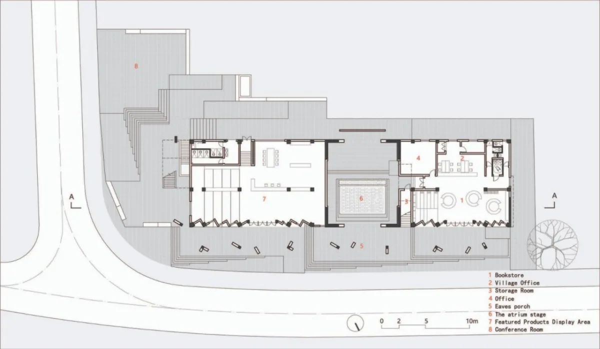 BIM建筑|江华瑶族水口镇如意村文化服务中心及特色工坊 / 地方工作室