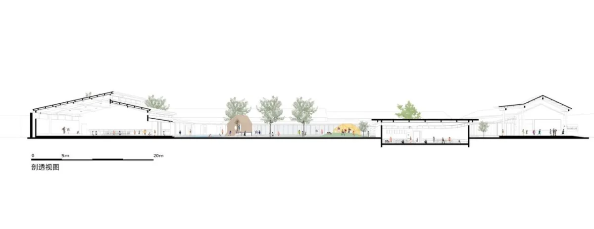 BIM建筑|献县阳光幼儿园 / 众建筑