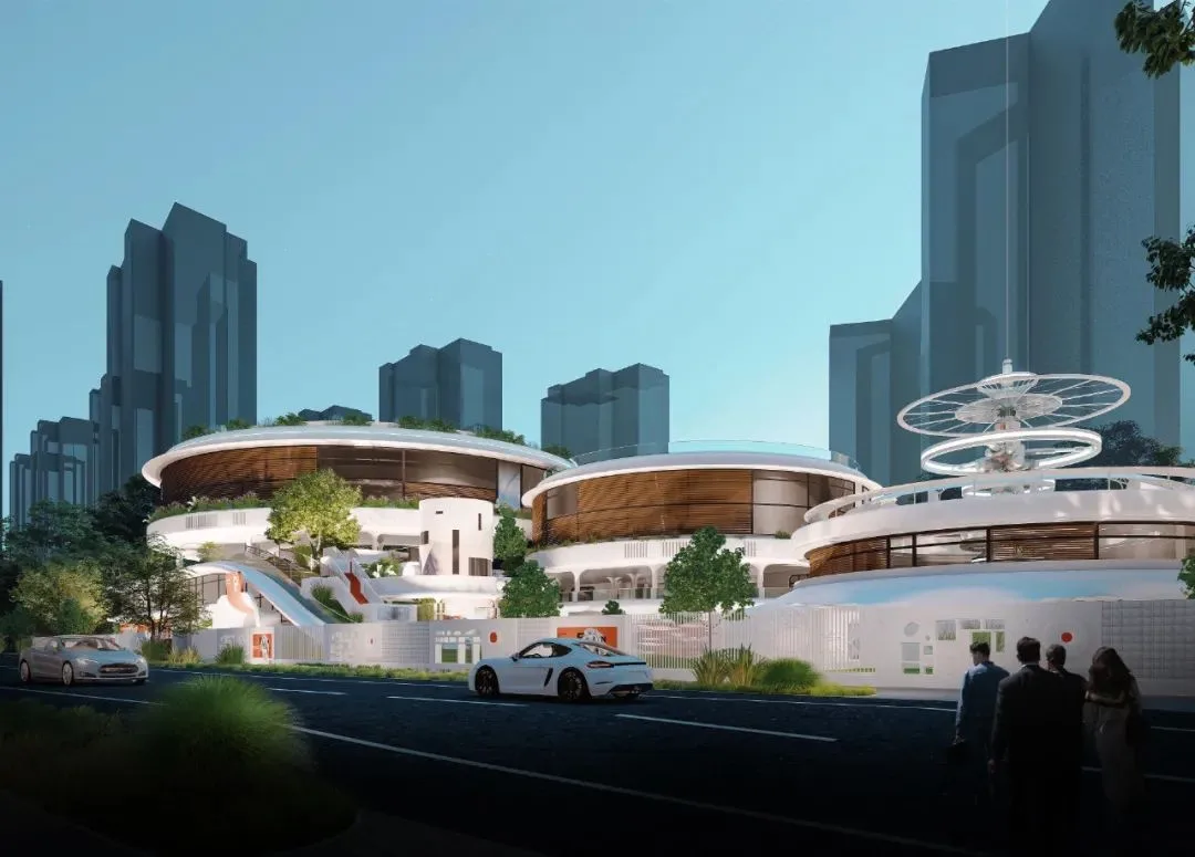 BIM建筑|重庆大南街幼儿园 ：以艺术之名，建一座森林幼儿园 / 迪卡建筑设计中心