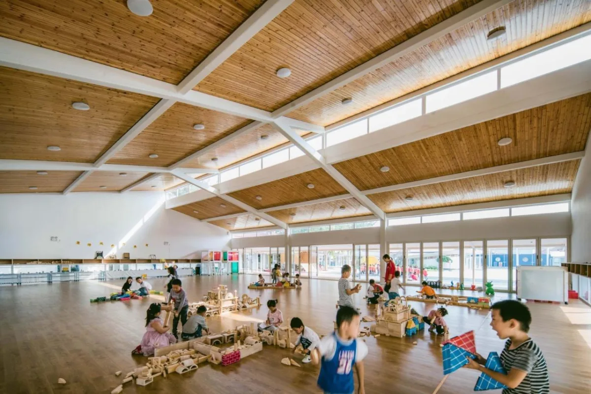 BIM建筑|献县阳光幼儿园 / 众建筑