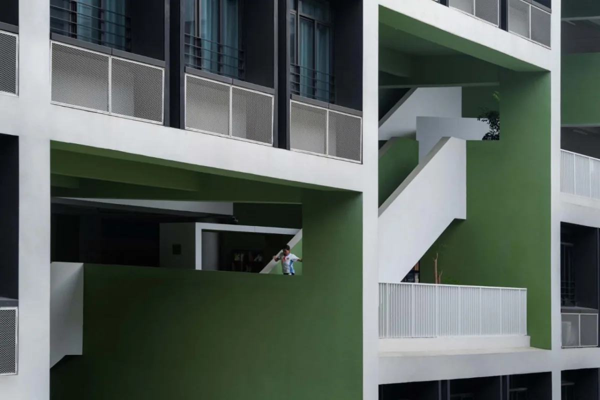 BIM建筑|深圳市龙华区行知中学 / 筑博设计-联合公设