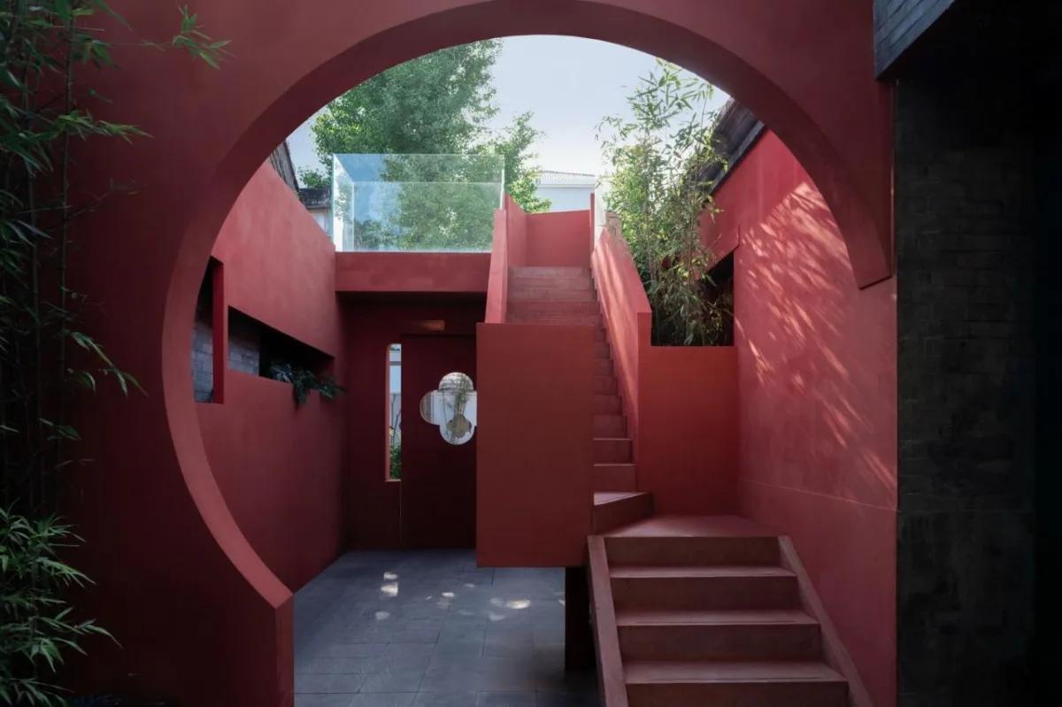 BIM建筑|新与旧的穿插对话-北锣鼓巷91号四合院改造设计 / 介介工作室