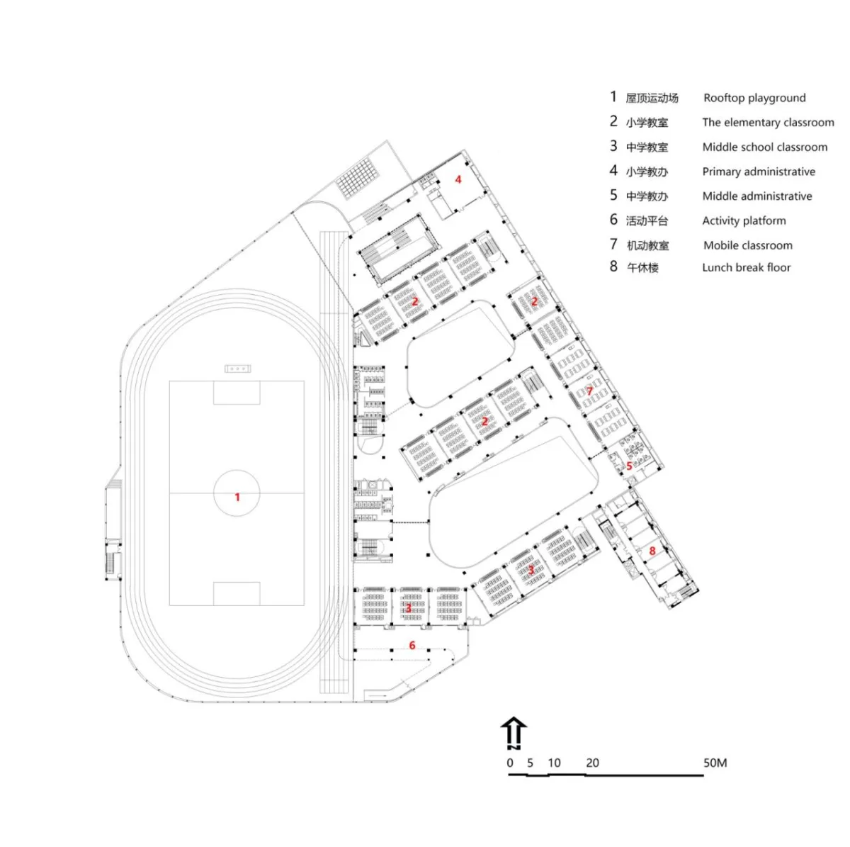 BIM建筑|深圳市坪山区东部湾区实验学校 / 申都设计