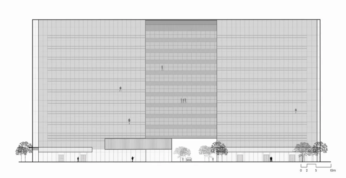 BIM建筑|gad作品 | 开合的立体庭园，杭州关瑞大厦
