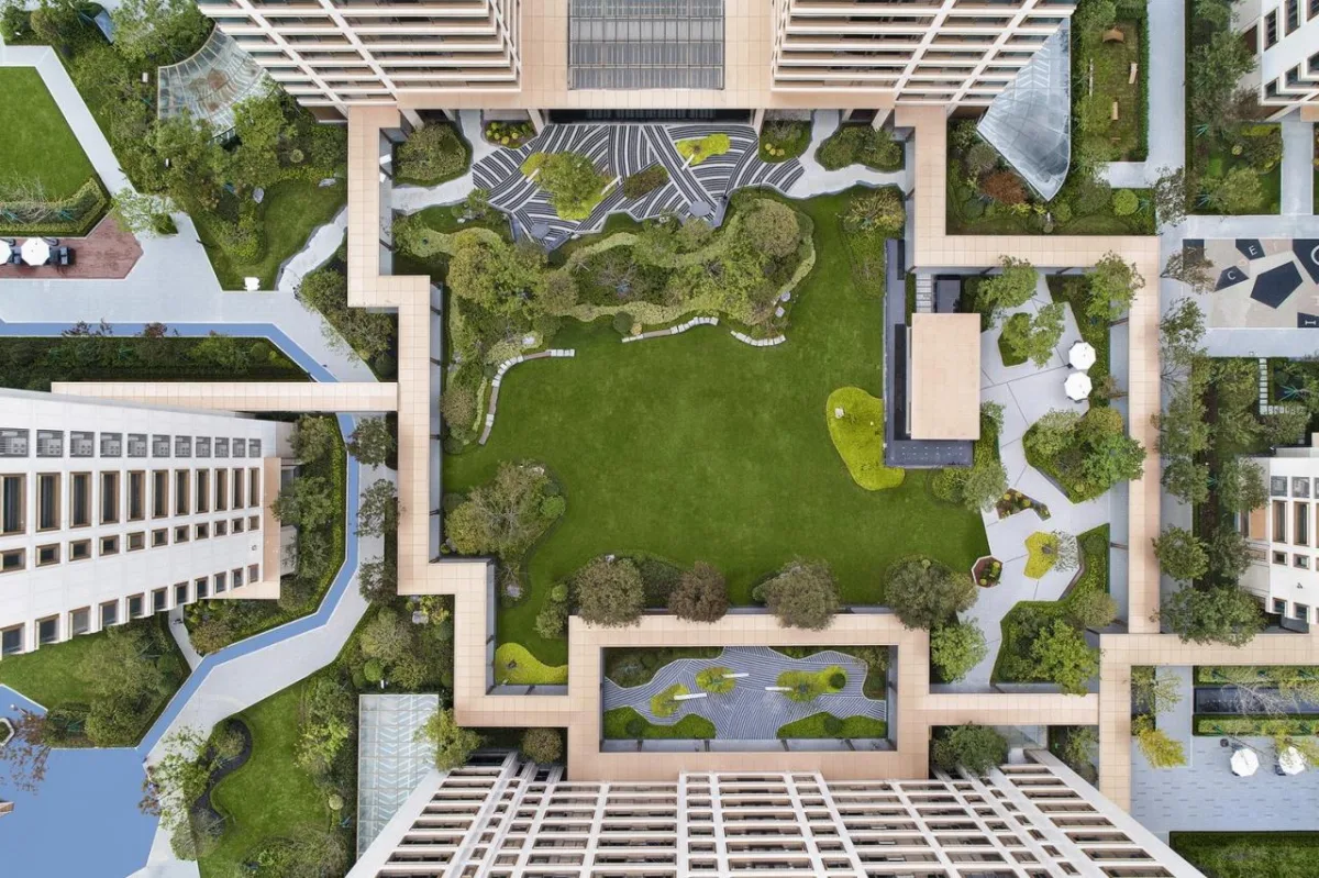 BIM建筑|城市山林 大家宅园 / ZSD卓时