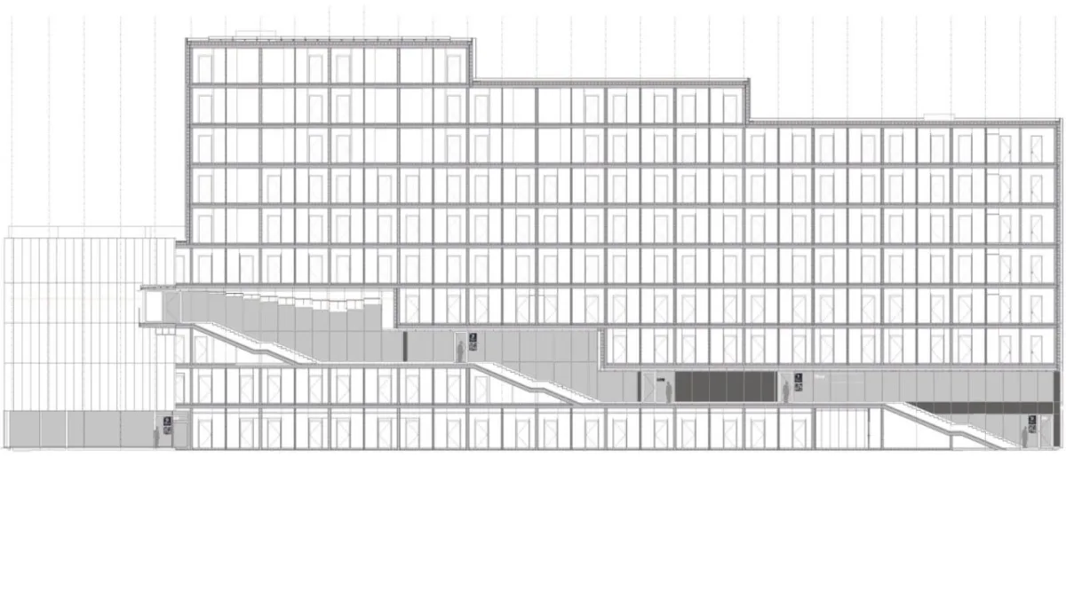 BIM建筑|莫里永学生宿舍 / 隈研吾建筑都市设计事务所 + CCHE