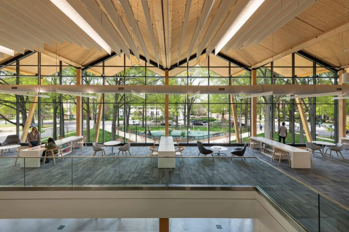 BIM建筑|DCPL 西南社区图书馆 / Perkins and Will
