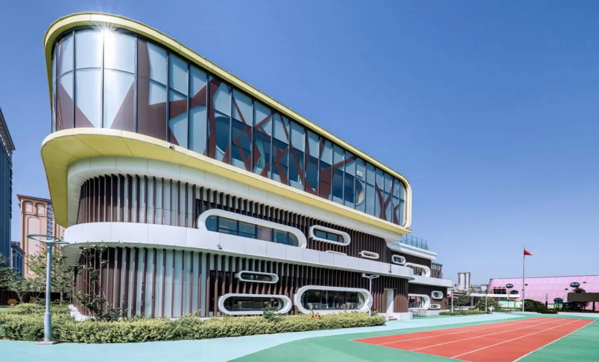 BIM建筑|渭南市政府机关幼儿园 / 中合元创建筑设计股份有限公司