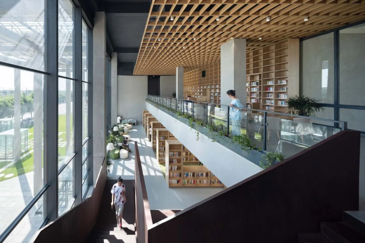 BIM建筑|白沙岛金融生态小镇社区中心 / URBANUS都市实践