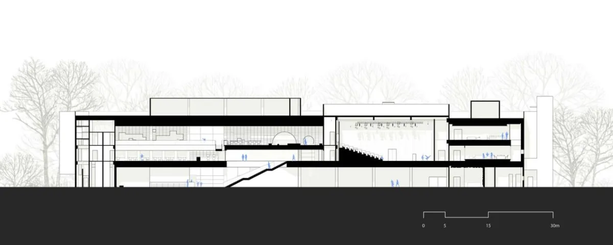 BIM建筑|白沙岛金融生态小镇社区中心 / URBANUS都市实践