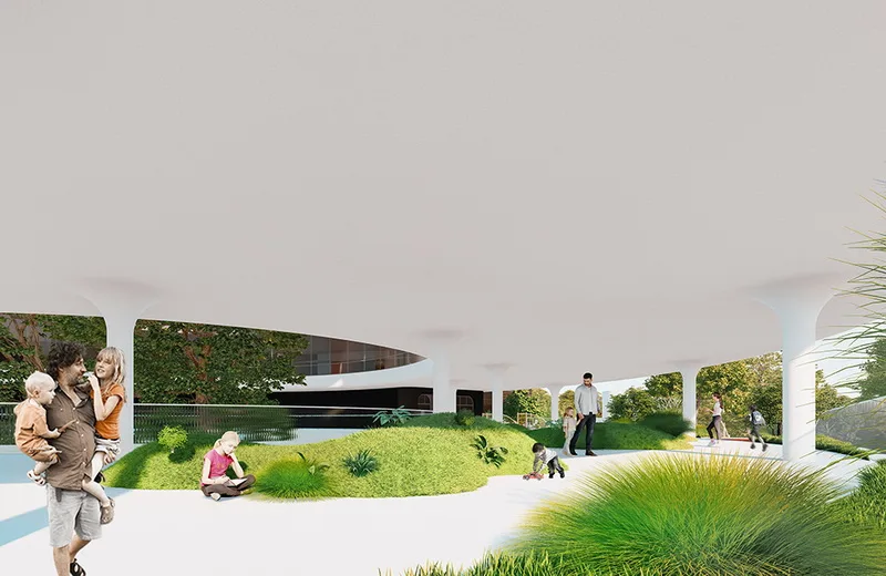 BIM建筑|重庆大南街幼儿园 ：以艺术之名，建一座森林幼儿园 / 迪卡建筑设计中心