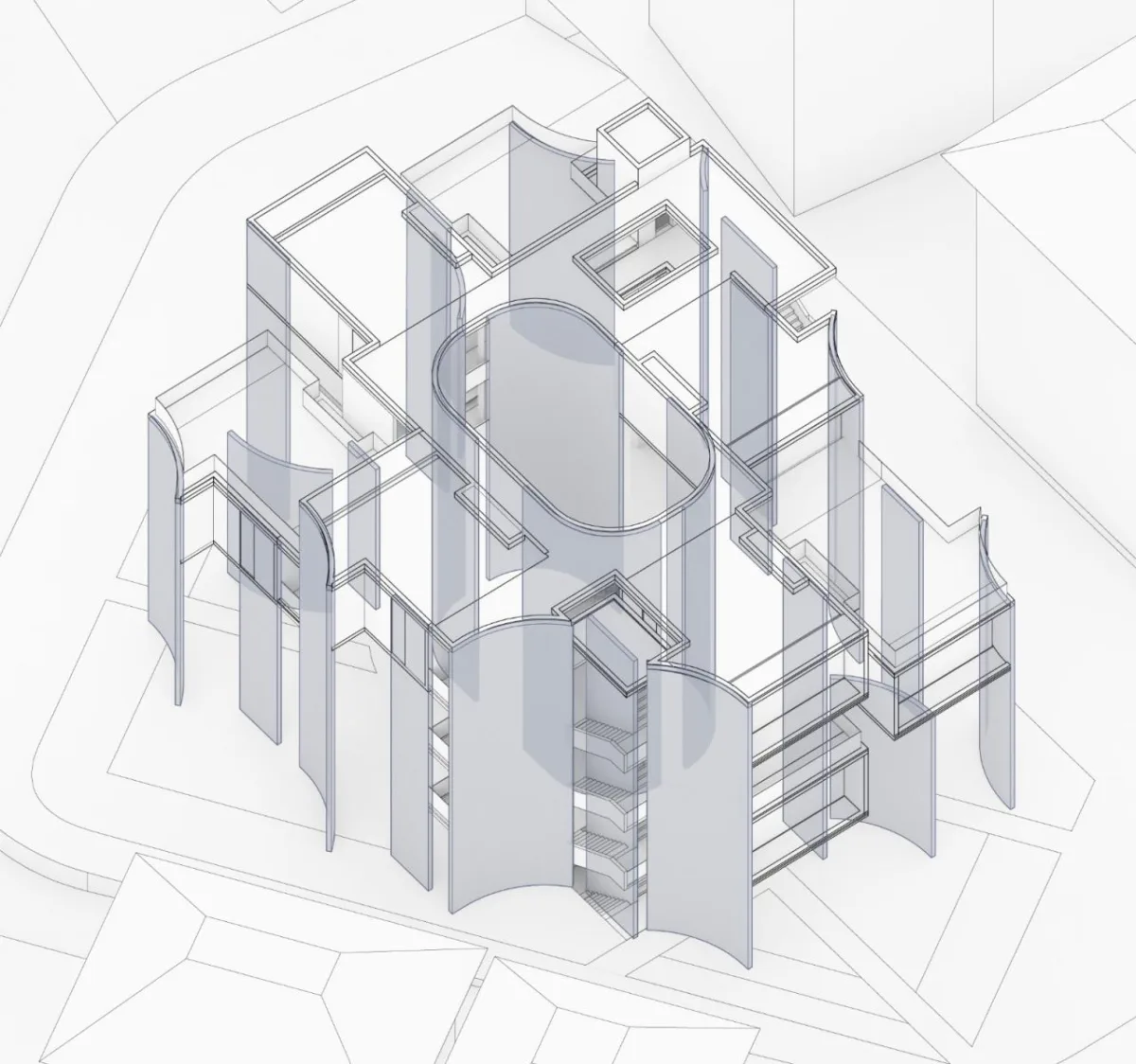 BIM建筑|围城酒店：酒店与文学 / 南旭