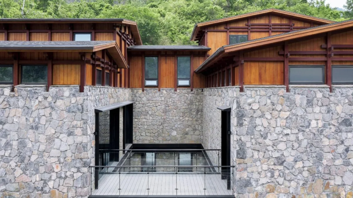 BIM建筑|隐北野奢酒店 / Penda China