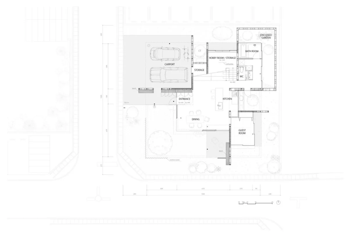 BIM建筑|柳河町住宅 / 笠井太雅＋郑爱香建筑事务所 / KACH
