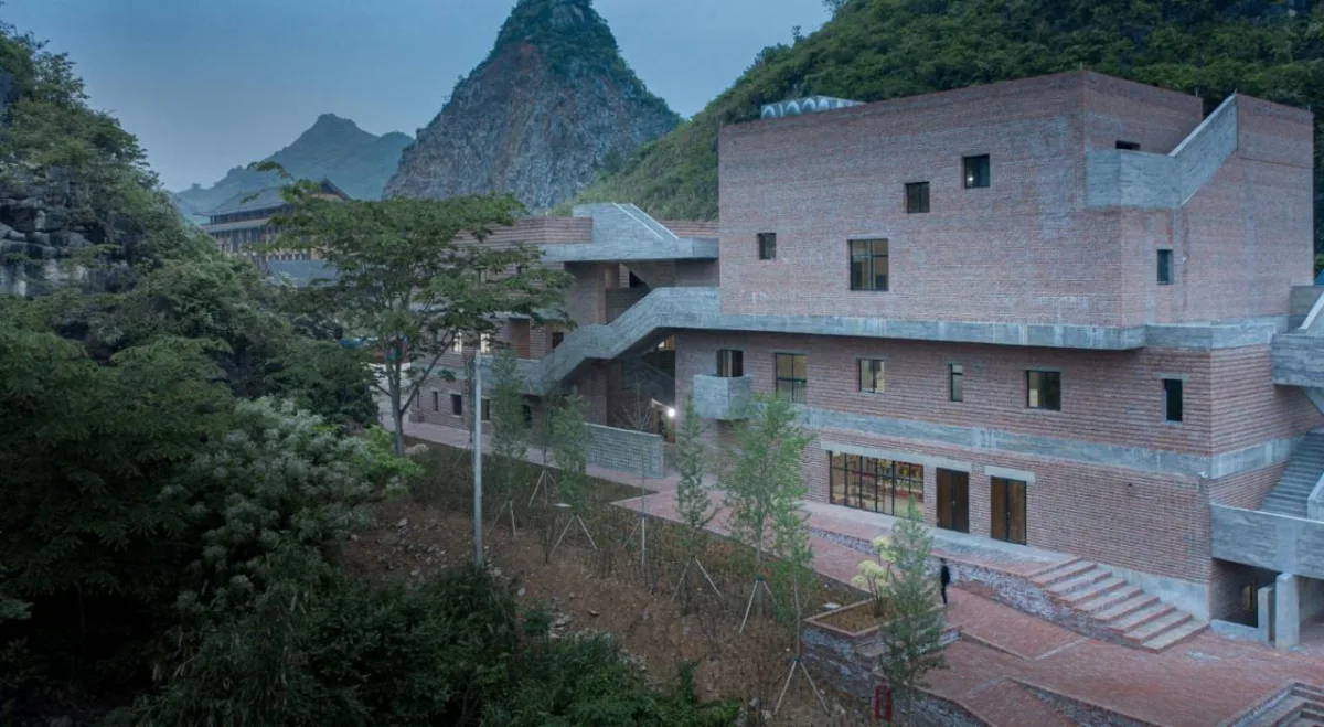 BIM建筑|江华瑶族水口镇如意村文化服务中心及特色工坊 / 地方工作室