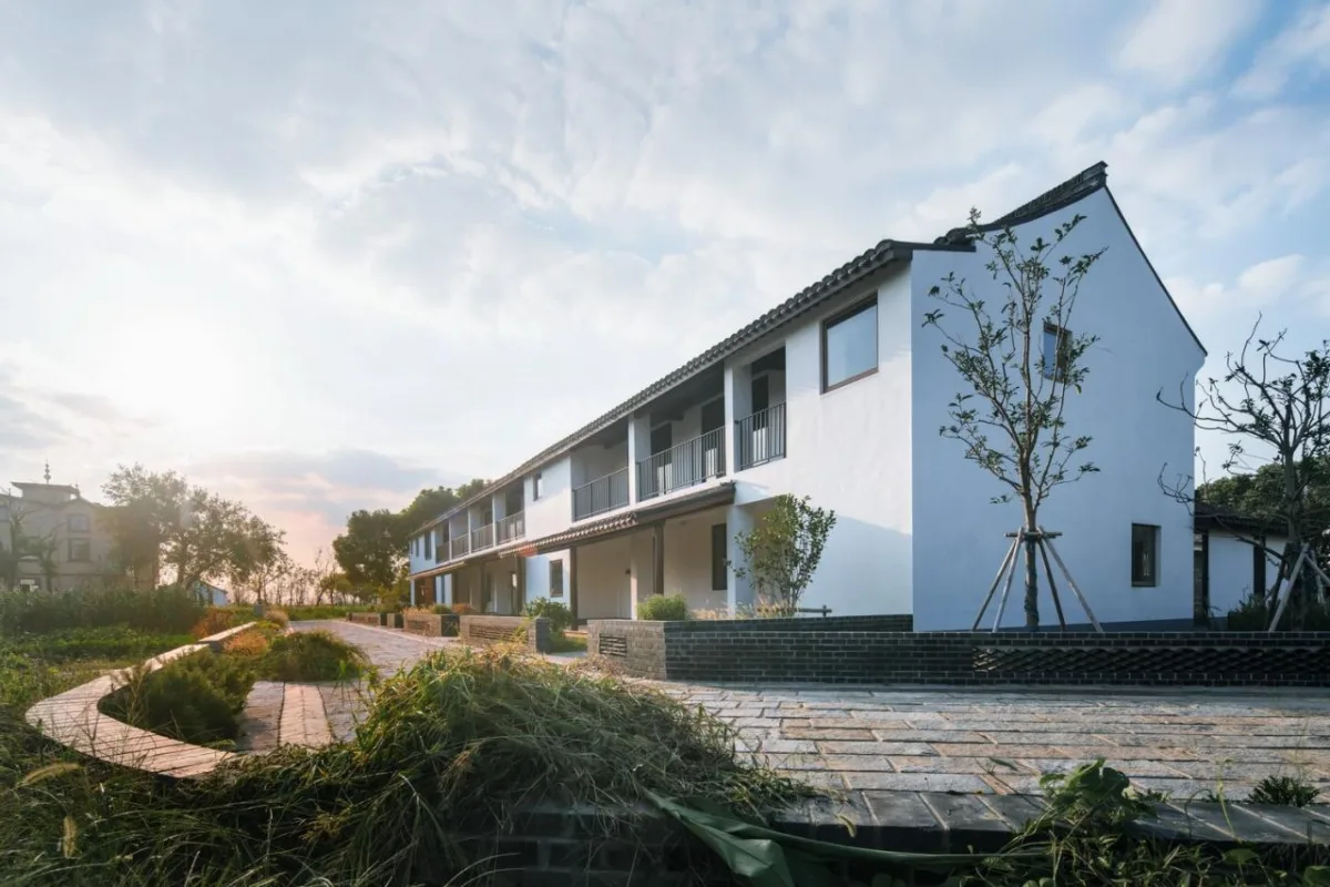 BIM建筑|低成本整村改造实践：上海奉贤李窑村乡村振兴 / 水石设计