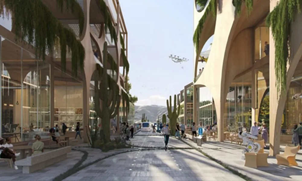 BIM建筑|B哥设计500万人“美国新城市”