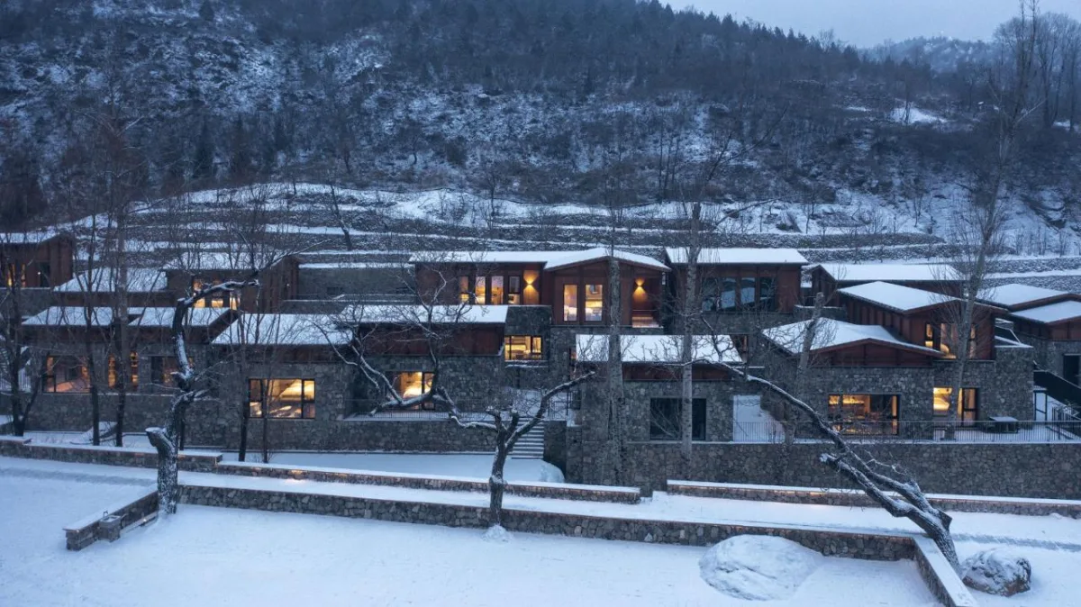 BIM建筑|隐北野奢酒店 / Penda China
