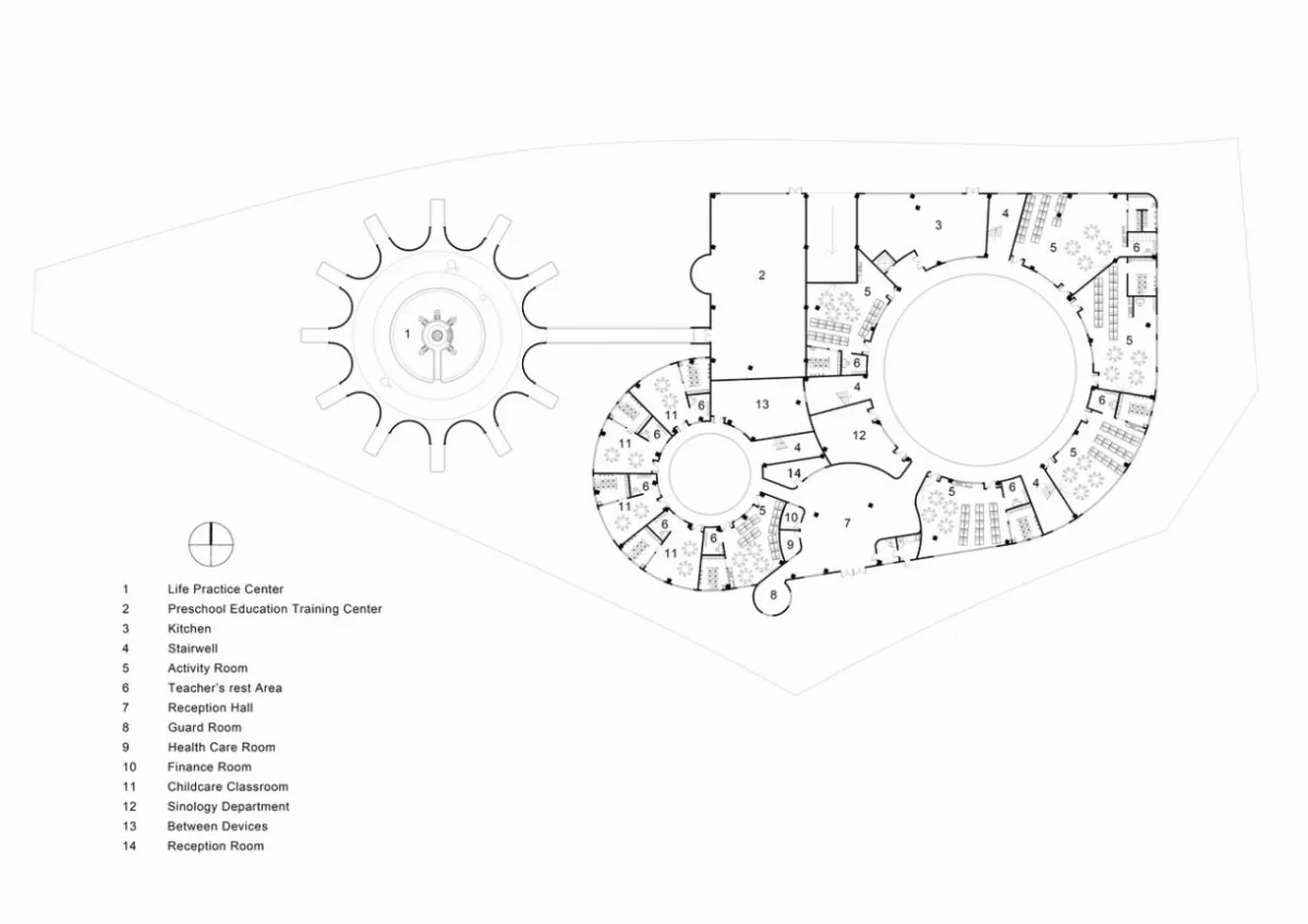 BIM建筑|重庆大南街幼儿园 ：以艺术之名，建一座森林幼儿园 / 迪卡建筑设计中心