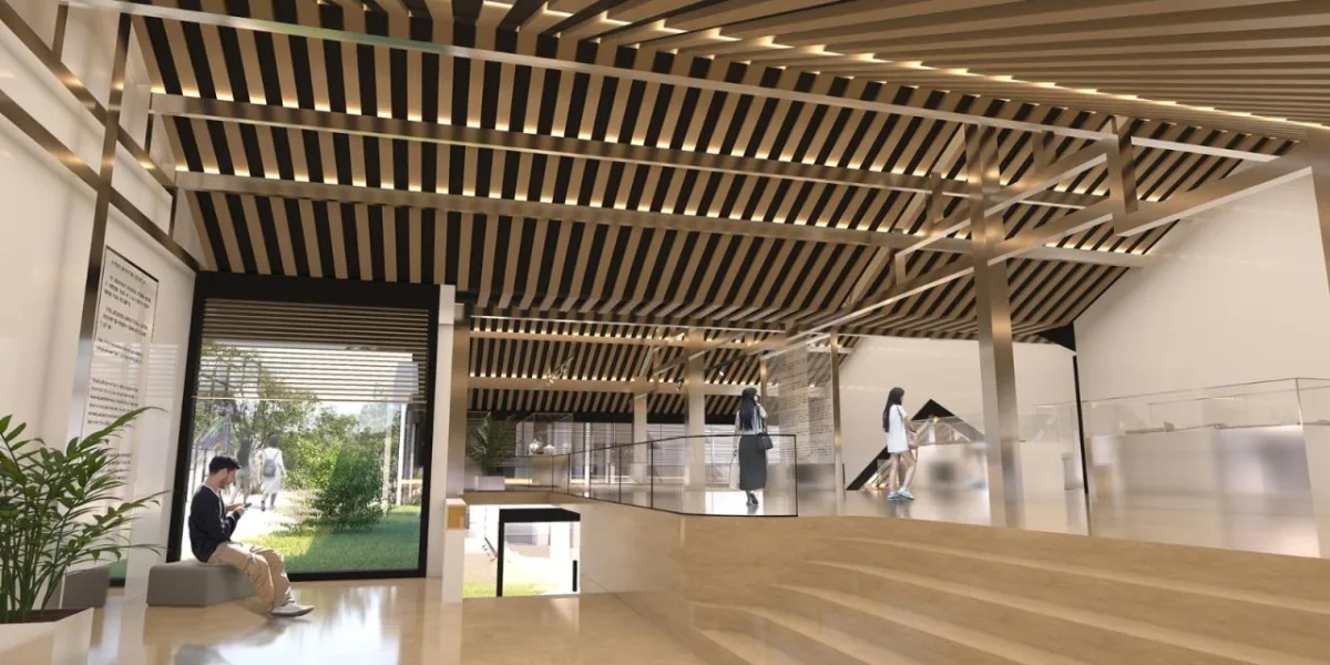 BIM建筑|林河陌影——仙市古镇活动综合体方案设计 / 外行建筑
