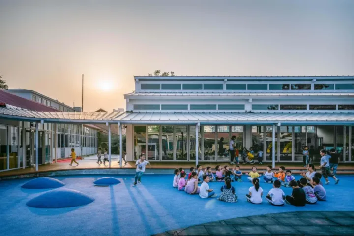 BIM建筑|献县阳光幼儿园 / 众建筑