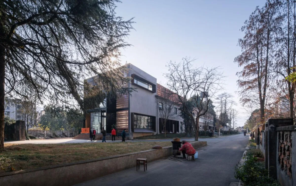 BIM建筑|龙游溪口镇乡村未来社区多功能体育馆+陶瓷专家工作站改造 / 上海严旸建筑设计工作室