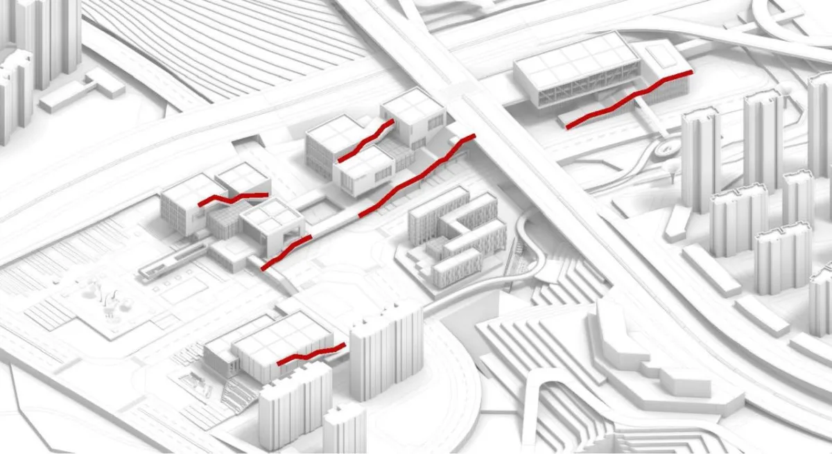 BIM建筑|兰州皋兰社区文体中心 / 一境建筑设计
