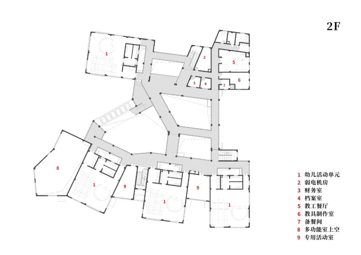 BIM建筑|活力内核构筑迷你城池｜国科温州第一幼儿园 / 成执设计