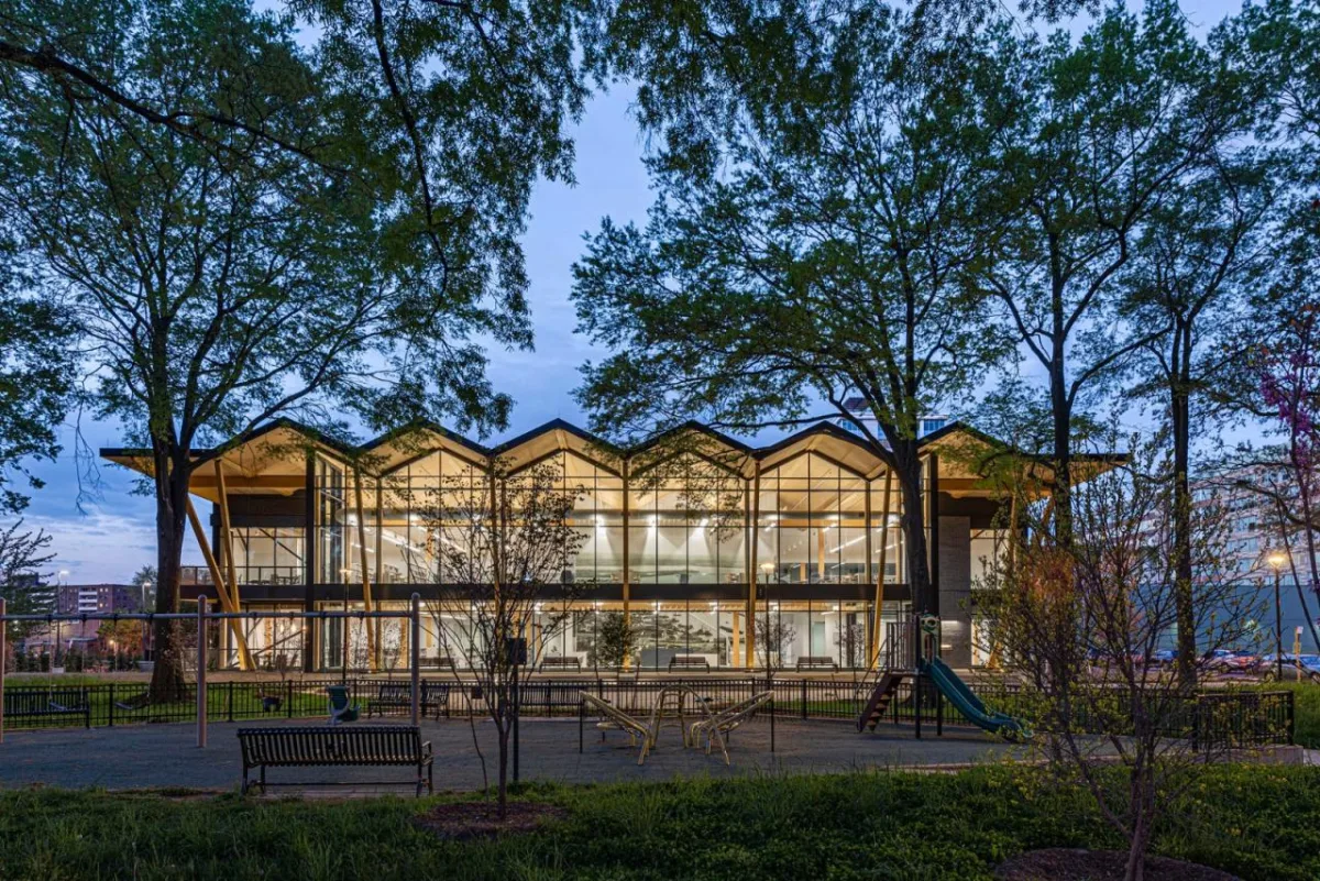 BIM建筑|DCPL 西南社区图书馆 / Perkins and Will