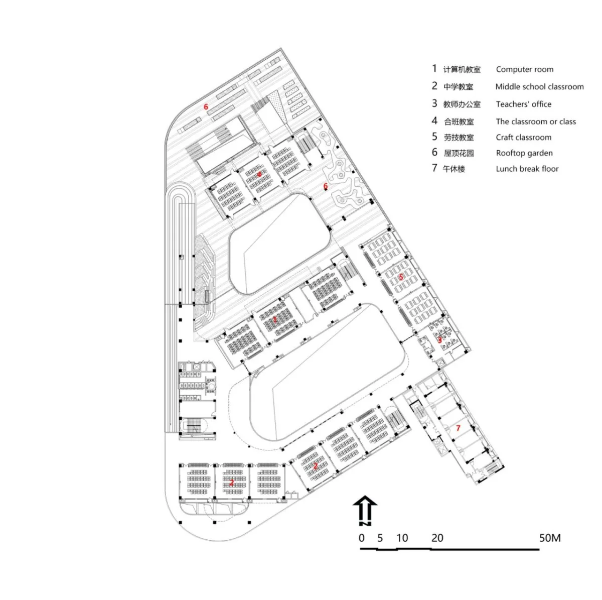 BIM建筑|深圳市坪山区东部湾区实验学校 / 申都设计
