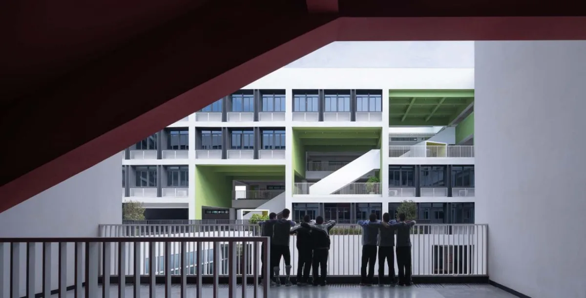 BIM建筑|深圳市龙华区行知中学 / 筑博设计-联合公设
