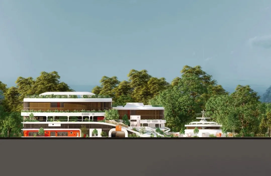 BIM建筑|重庆大南街幼儿园 ：以艺术之名，建一座森林幼儿园 / 迪卡建筑设计中心