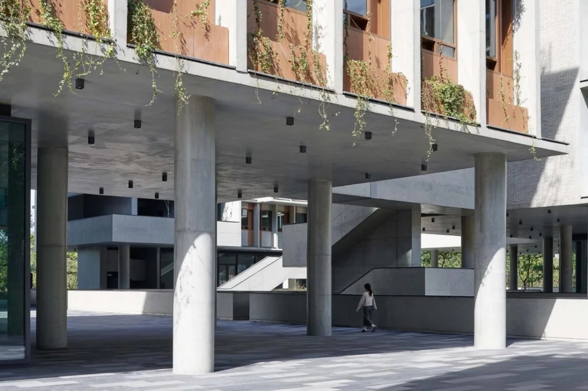 BIM建筑|成都麓湖漂浮总部办公楼 / 直向建筑