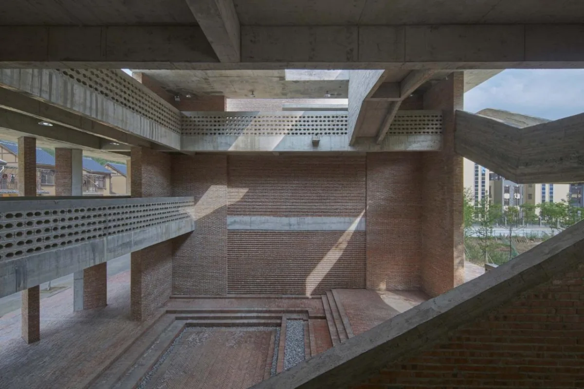 BIM建筑|江华瑶族水口镇如意村文化服务中心及特色工坊 / 地方工作室