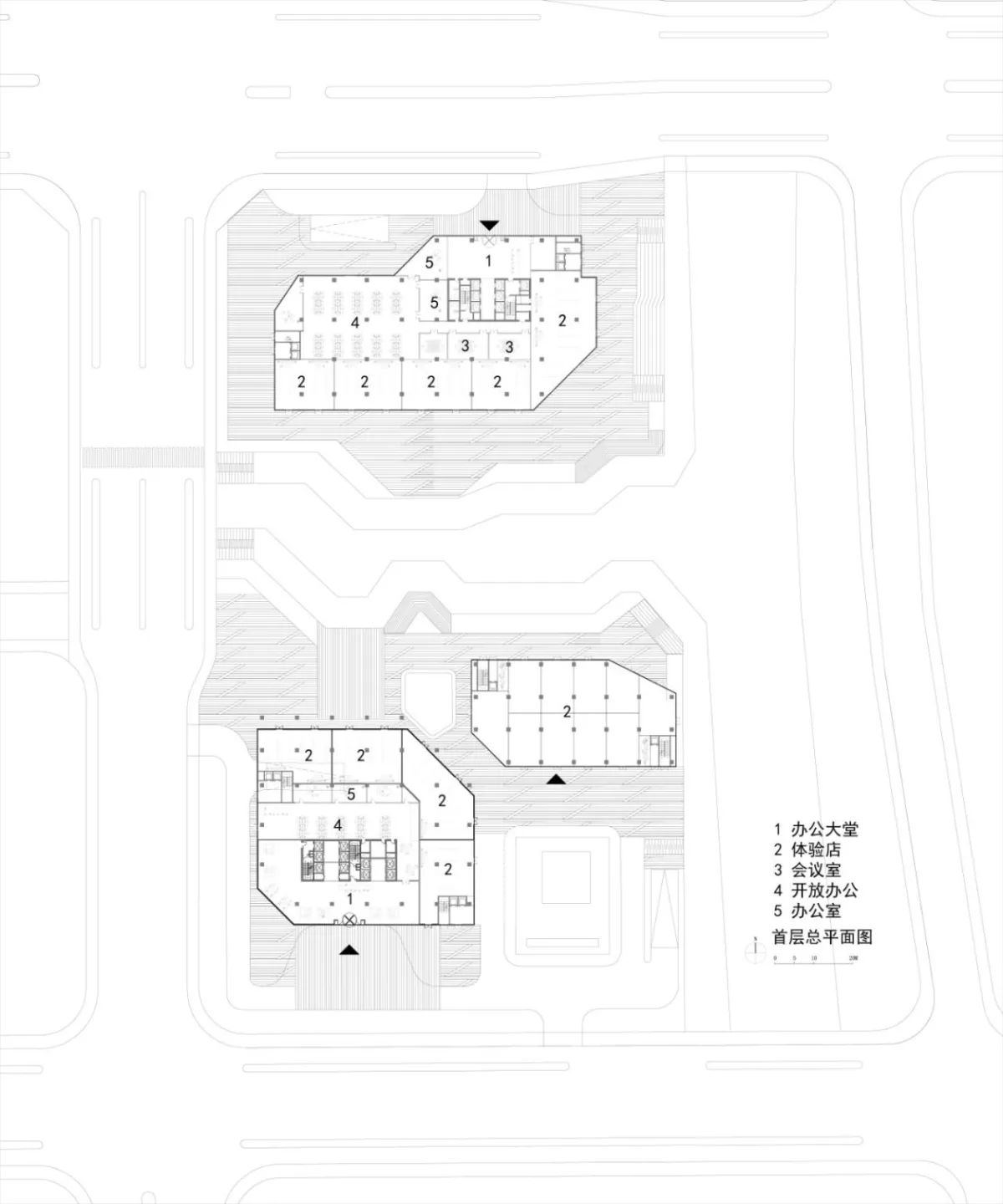 BIM建筑|GEN方案 | 一桥两相望:苏州高铁新城双子塔