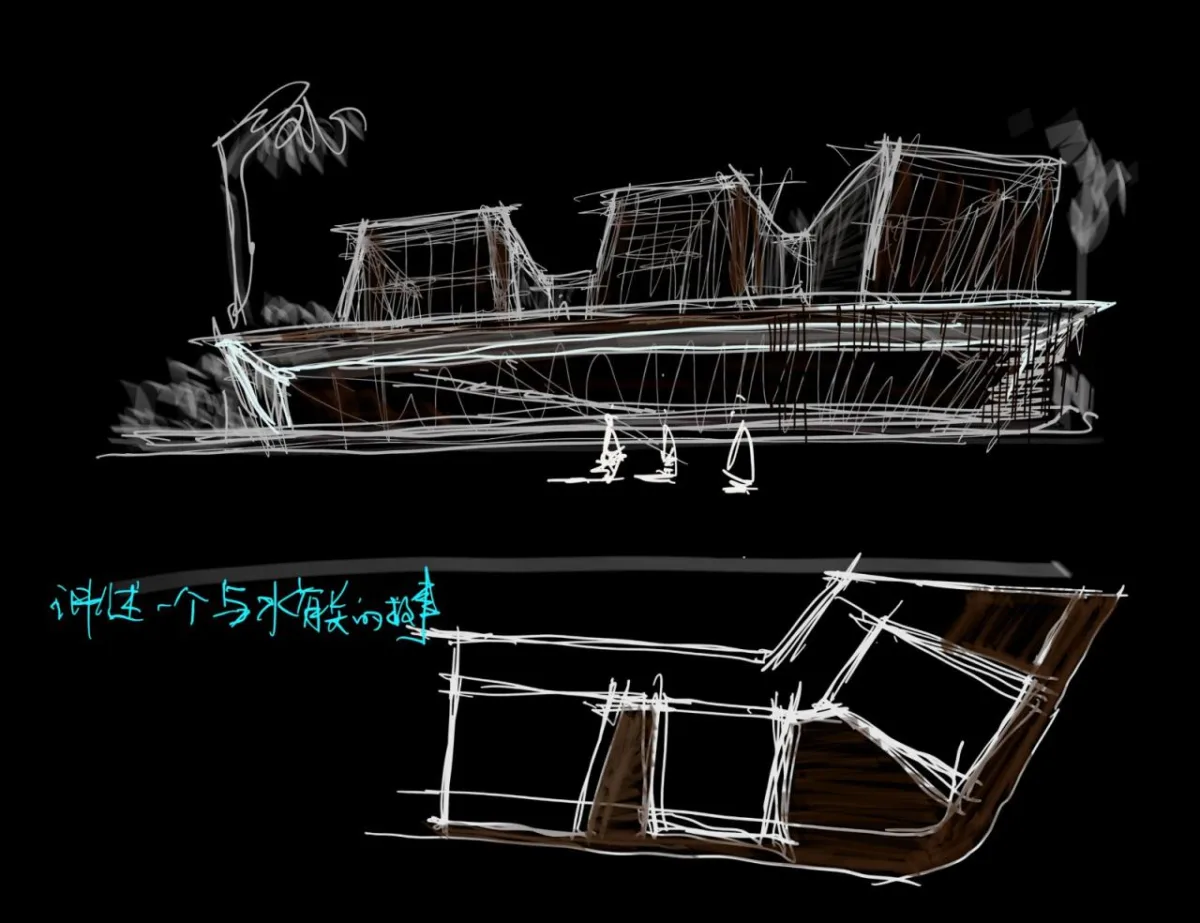 BIM建筑|赣州锦润 ▪ 滨江云宸展示中心 / 成执设计