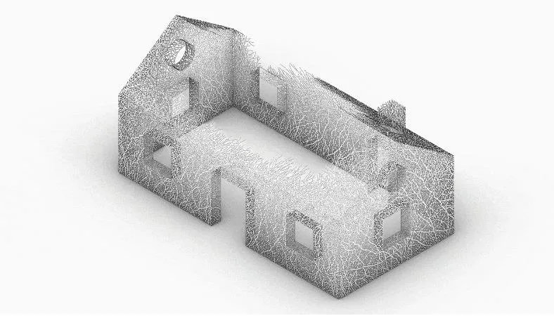 BIM建筑|《消失的房子》/ 胡泉纯