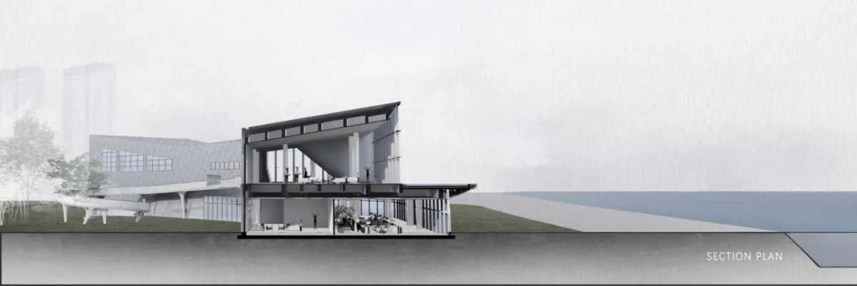 BIM建筑|赣州锦润 ▪ 滨江云宸展示中心 / 成执设计